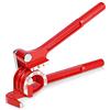 Flexzion Strumento piegatubi manuale OD per tubi, 3 dimensioni da 1/4, 5/16, 3/8, leva a 180 gradi, resistente, in rame, ottone, alluminio e metallo morbido, per tubi HVAC, acqua, gas, impianti