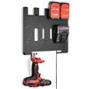 etterr - Supporto metallico da parete per batterie e caricabatterie Einhell Power X-Change 18V - Compatibile con Charger 3A, FastCharger 4A, TwinCharger 3A e BoostCharger 6A - Stazione di ricarica e