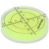 Tyenaza Livella a Bolla Orizzontale, Misuratore di Livello Bubble Level 60mm Diametro Strumento di Misura Rotondo con Scala per Bilancia Piattaforma della Macchina Fotografica