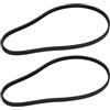 LT Easiyl 2 Pezzi 4PJ600 CinghiaTrasmissione Cinghia Dentata Gomma Cinghia Sincrona Compatibile Con Sega A Nastro Elettrica Sears Craftman 19.224000 119.224010 351.224000