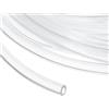 QUARKZMAN Tubo flessibile in PVC, 3.8m, 2 x 4mm ID x OD, Tubo dell'acqua PVC Trasparente per Serbatoio e Acquario, Irrigazione, giardino, Piscina, Vasca