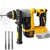 Roadtime 1250W Martello Combinato a Batteria e Trapano 2-in-1 Compatibile con DeWalt 20V (senza Batteria), Trapano Brushless 22 mm 3500 giri/min, Martello a Percussione da 3 J, Trapano Avvitatore
