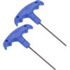 CoCud Chiave a Brugola con Impugnatura a T, Chiave Esagonale H2.5 2.5 Mm, Chiave a Brugola Metrica Acciaio S2 - (Applicazioni: Riparazioni Domestiche Base e Manutenzione Meccanica), 2Pz