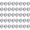 QUARKZMAN 40pz Spacer in Alluminio 5mm Foro x 10mm Od x 3mm Lunghezza Boccola di Supporto per Vite Distanziatore in Metallo Rotondo con Finitura Semplice per Viti M5, Bulloni e Aste