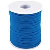 Craftdady fascia elastica piatta da 5 mm, corda elastica larga intrecciata, per lavori fai da te e cucito, RoyalBlue