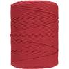 GOHOF Corda macramè da 4 mm x 300 m, in cotone macramè di alta qualità, 4 fili intrecciati in morbido cotone, uno dei materiali più perfetti per l'arte macramè, filo di cotone senza sostanze chimiche