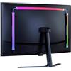 URCheers Barra luminosa RGB - Barra luminosa sotto il retro del computer - 3 lati - Strisce neon LED - Retroilluminazione per computer - Connessione USB - Cambiamento colore (per schermi da 34)