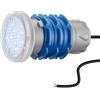 OSREE Mini Luci LED Piscina con Filettatura 1 1/2, 6W Lampade Piscina Bianco 6000K Non Dimmerabile, 600lm, Ø49mm, 12V AC/DC IP68 Impermeabile Faro per Bocchetta Piscinas Interrate e Cemento