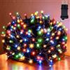 Hopelit Catena Luminosa Esterno, 10 m, 100 LED,Catena Luci Esterno Colorate,Con Spina e Timer, 8 Modalità e Funzione di Memoria, Impermeabilità IP44, Per Giardino, Albero di Natale, Matrimonio