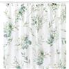 Arquiel Tenda Doccia, Foglie Di Eucalipto Verdi Oro Lavabile 182X182 Cm Poliestere Impermeabile Tenda Vasca Da Bagno Decoration Con Occhielli E 12 Ganci