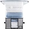 TAILI Sacchetti Sottovuoto con Scatola 2 in 1, 40x42x25 cm, Grigio e Nero