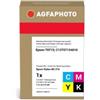 Agfa Cartuccia Agfa Photo Multipack Nero Ciano Magenta Giallo [APET0715SETD]