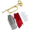 Scout Bugle Tromba in ottone Strumento musicale Stile classico con bocchino