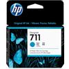 Hp cartuccia inchiostro ciano designjet 711, 29 ml