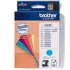Brother lc223c cartuccia d'inchiostro 1 pz originale ciano