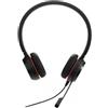 Jabra evolve 20 auricolare cablato a padiglione ufficio usb tipo a nero