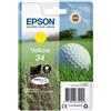Epson golf ball singlepack yellow 34 durabrite ultra ink