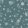 Homemania Tappeto arredo, Tappeto Stampato Snowflakes, Multicolore