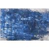 Indomex Rug Reflection 06 160 x 230 cm, blu crema
