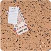 Bi-Office Eco Lavagna in sughero senza cornice, sughero double-face e sughero con EVA nero, Quadrato 30 x 30 cm