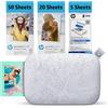 HP Sprocket 2x3 Stampante fotografica istantanea per smartphone 75 fogli BUNDLE - Stampante mobile wireless portatile a colori Bluetooth bianco Foto adesive Zink, Pacchetto da 75