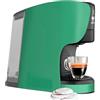 Bialetti Dama, Macchina Espresso a Cialde ESE 100% compostabili, Plastica Riciclata, Verde