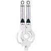 BERGNER Gizmo - Apriscatole in Acciaio Inox 25.2 cm - Robusto e Affidabile - Con Manico Nero Decorativo - Comodo da Usare e Lavabile in Lavastoviglie