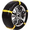 Queta Catene da neve per pneumatici, montaggio universale, 185 mm-295 mm, 5 pezzi