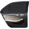 WIN.MAX Tendine Parasole Auto,2 Pezzi, Accessori Block Raggi UV Anti-Zanzara, Protegge Bambini e Animali Domestici,Universali Finestrini Laterali (L)