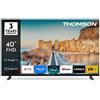 THOMSON - TV LCD 40' Full HD 40FG2S15 Smart TV Wi-Fi Nero