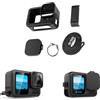 Fututech Cover in Silicone per GoPro Hero 13 Black Custodie di Protezione Copriobiettivo Coperture Laterali Cordino per Action Camera Kit Accessori (nero)