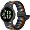 chinbersky Intrecciato Cinturino Compatibile con Garmin Vivoactive 5/Vivoactive 3/Venu/Venu Sq/Venu2 Plus/Forerunner 165/55/245/645 - 20mm Chiusura Magnetica in Tessuto Nylon per Garmin Cinturino