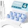 TNSNK Tappi di Ricambio per AirPods Pro 2ª e 1ª, Azzurro Celeste (XS/S/M/L)