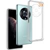 REY Pack 3X Cover in Gel TPU Trasparente per Honor MAGIC4 PRO 5G, Ultra Sottile 0,33 mm, Morbido Flessibile, Custodia Silicone