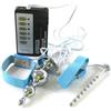 AMAZBEE Set Elettrostimolazione con Plug Uretrale, Plug Anale, Anelli Fallici e Controller Giocattoli BDSM Elettrici per Uomo (D,1)