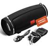 tempo di saldi Cassa Bluetooth Portatile Ricaricabile USB con Microfono Integrato, Mini Cassa Audio Speaker Bluetooth Impermeabile IPX4, Altoparlante Compatto e Leggero