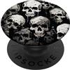 Atomic Gorilla Teschi Pop Art neri e grigi PopSockets PopGrip Intercambiabile