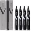 VOID Homme Penna Filler per Barba da Uomo (Confezione da 4) Kit Istantaneo, Matita e Pennarello Impermeabile (Marrone Chiaro)