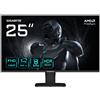 GIGABYTE Monitor Da Gaming GIGABYTE GS25F14 Full HD 25" 144Hz IPS Adaptive-Sync Nero