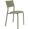TIPTOE - Sedia impilabile Midi - Verde - Polipropilene riciclato - Designer Gregory Cibert