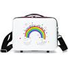 Roll Road Arcoiris Everything Ok Zaino portaon carrello Rosa 29x21x15 cms ABS
