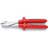 KNIPEX Tronchese laterale per meccanica tipo forte cromata isolati ad immersione, collaudati VDE 250 mm, 74 07 250