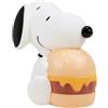 Blue Sky Studios Snoopy - Lampada da scrivania USB con 3 livelli di luminosità, Snoopy con hamburger, regalo ufficiale