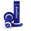 Domino 1295353 Manopole, Blu/Bianco, Set di 2