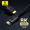 Baseus 8K Cavo compatibile HDMI per Xiaomi Mi Box 8K/60Hz 4K/120HZ 48Gbps Cavo digitale per PS5 PS4 Laptop TV Monitor Proiettori