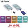 Bitfunx MX4SIO SIO2SD Lettore di giochi con adattatore per schede SD/TF per console di gioco PS2 Playstation2