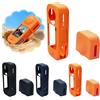 NONE Custodia protettiva per tutto il corpo per Insta360 X4 Air Cover portatile in silicone antipolvere antiurto con copriobiettivo