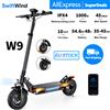 SwiftWind Monopattino Elettrico W9 1000W con Pneumatici da 10 Pollici, Trazione Posteriore, Batteria 54.6V14Ah, Velocità Massima 45km/h, Autonomia 45KM, Freni Doppi e APP