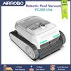 AIRROBO PC200 Lite Robot per Piscina, Rilevamento a Ultrasuoni e Navigazione Intelligente, Pulisce Fondo/Parete/Linea d'Acqua, 150 Minuti, Fino a 300 m²