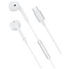 ISY Semi in-ear USB-C CUFFIE, Bianco